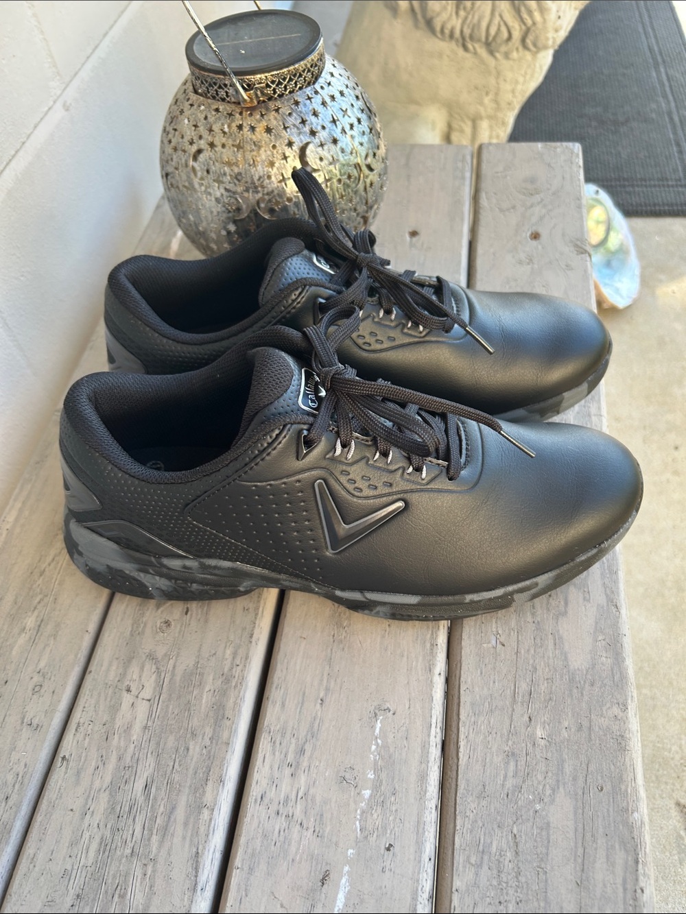 Callaway MENS MONTEREY SL GOLF SHOEs 9.5 black camo